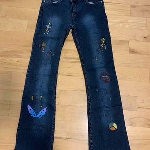 Vintage woman jeans